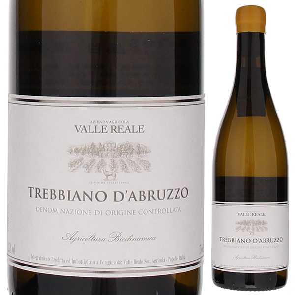 トレッビアーノ ダブルッツォ 2022 ヴァッレ レアレ 750ml  [白]