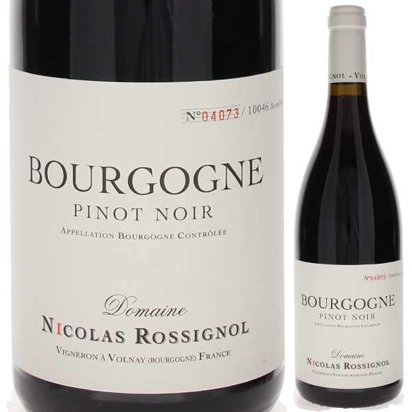 ブルゴーニュ ピノ ノワール 2020 ニコラ ロシニョール 750ml  [赤]