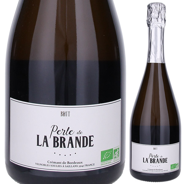 ペルル ド ラ ブランド クレマン ド ボルドー NV (シャトー ラ ブランド) 750ml  [発泡白]