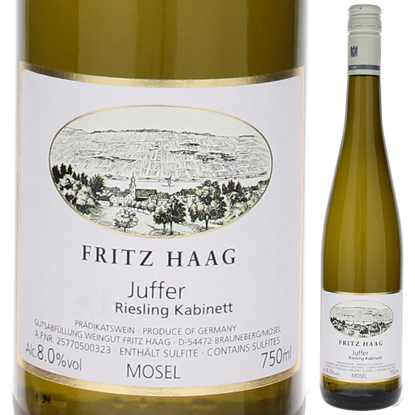 ブラウネベルガー ユッファー リースリング カビネット 2022 フリッツ ハーク 750ml  [甘口白]