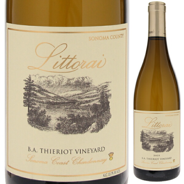 B.A. ティエリオット ヴィンヤード シャルドネ 2023 リトライ 750ml  [白]
