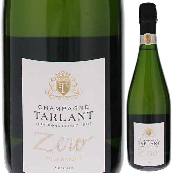 [375ml]シャンパーニュ ゼロ ブリュット ナチュール NV タルラン [発泡白] [ハーフボトル]