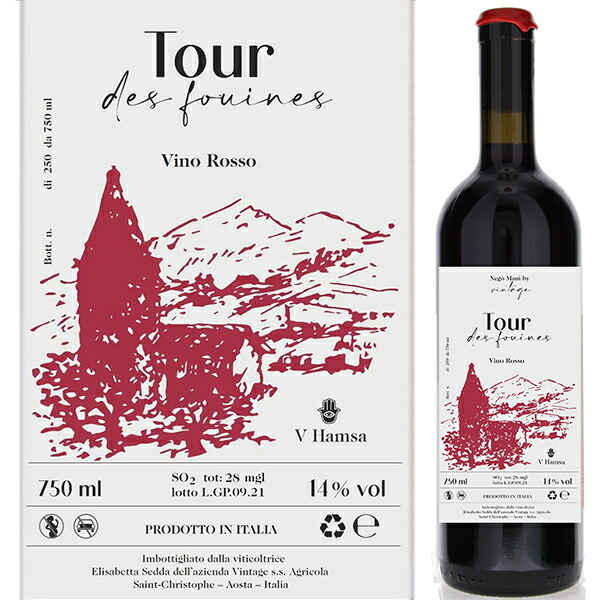 トゥール デ フウィン 2020 ヴァンタージュ 750ml  [赤] 自然派