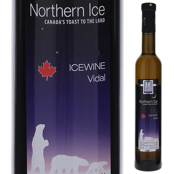 [375ml]ノーザン アイス ヴィダル アイスワイン 2023 ザ アイス ハウス ワイナリー [甘口白] [ハーフボトル]