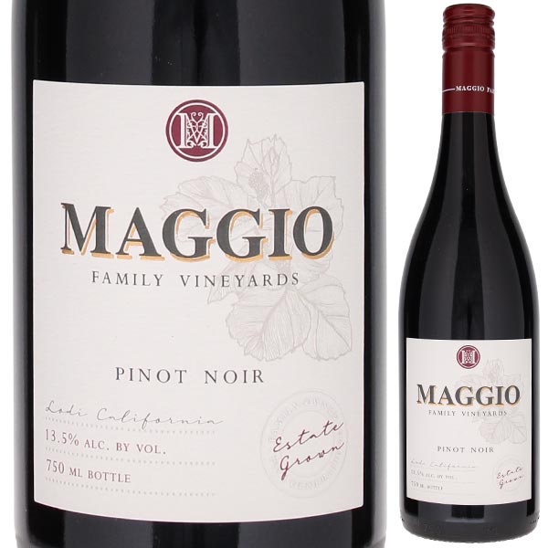 ピノ ノワール エステート グロウン ロダイ 2021 マッジオ ファミリー ヴィンヤーズ 750ml  [赤]