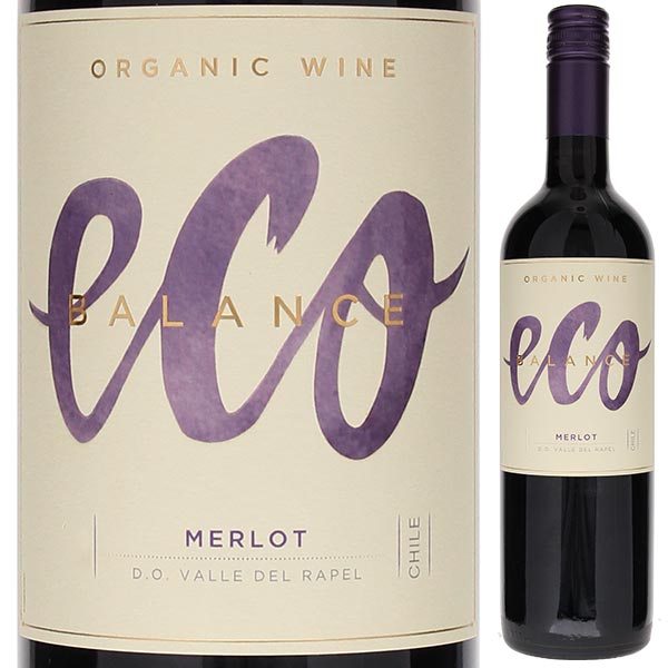オーガニック メルロ ヴァレ デル ラペル 2022 エコ バランス 750ml  [赤]