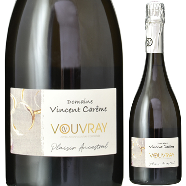 ヴーヴレ プレジール アンセストラル 2020 ドメーヌ ヴァンサン カレム 750ml  [微発泡白]