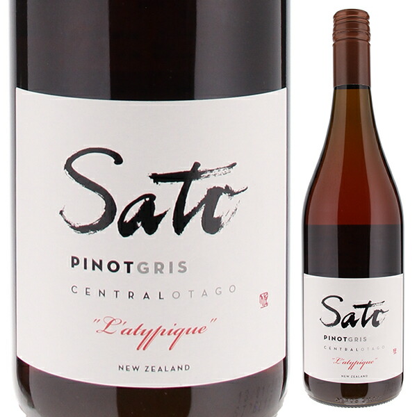 サトウ ピノ グリ ラティピック 2022 サトウ ワインズ 750ml  [白] 自然派 スクリューキャップ