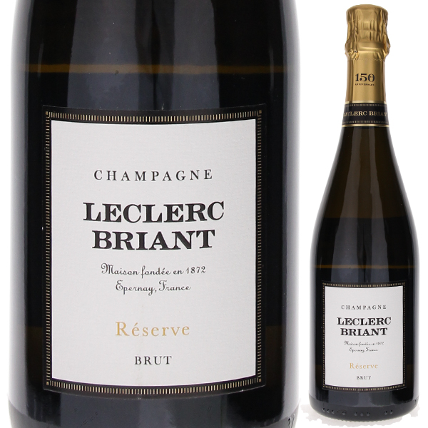 ブリュット レゼルヴ 2020 ルクレール ブリアン 750ml  [発泡白] 自然派