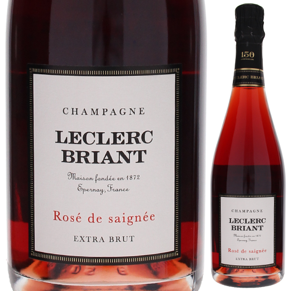 ロゼ ド セニエ 2014 ルクレール ブリアン 750ml  [発泡ロゼ] 自然派