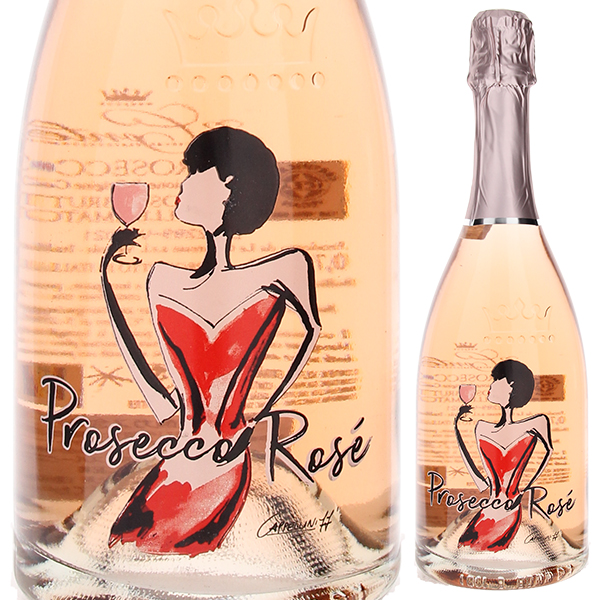 プロセッコ ロゼ ブリュット 2021 レ コンテッセ 750ml  [発泡ロゼ]