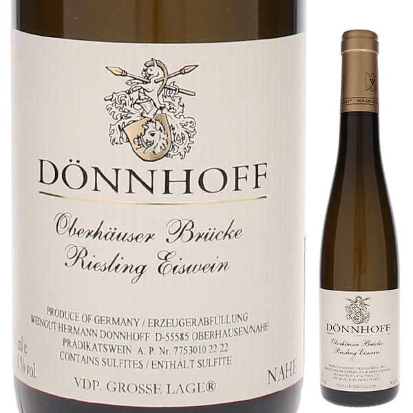 [375ml]オーベルハウザー ブリュッケ リースリング アイスヴァイン ゴールドカプセル 2021 デンホフ [甘口白] [ハーフボトル]