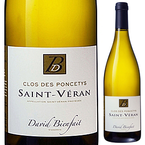サン ヴェラン クロ デ ポンセティ 2022 ダヴィド ビアンフェ 750ml  [白]