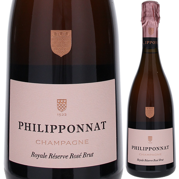 シャンパーニュ ロワイヤル レゼルヴ ロゼ NV フィリポナ 750ml  [発泡ロゼ]