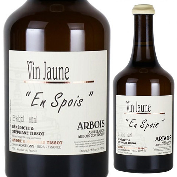 620ml ヴァンジョーヌ アン スポア 2017 ステファン ティソ  [白] 自然派