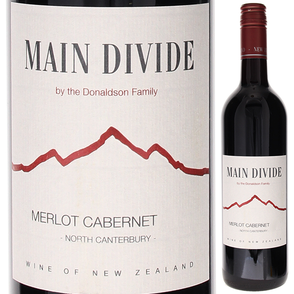 メルロ カベルネ 2022 メイン ディヴァイド 750ml  [赤]