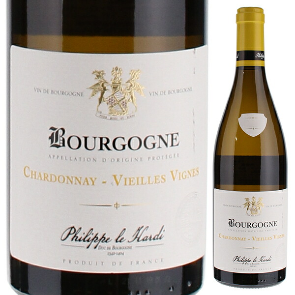 ブルゴーニュ シャルドネ V.V. 2022 フィリップ ル アルディ 750ml  [白]