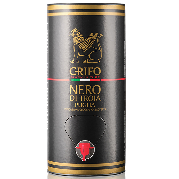 3000ml ネーロ ディ トロイア ブラック イン チューブ 2021 カンティーナ ルーヴォ ディ プーリア  [赤]