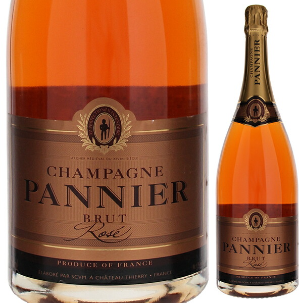 シャンパーニュ ブリュット ロゼ NV パニエ 1500ml  [発泡ロゼ] [マグナム・大容量]