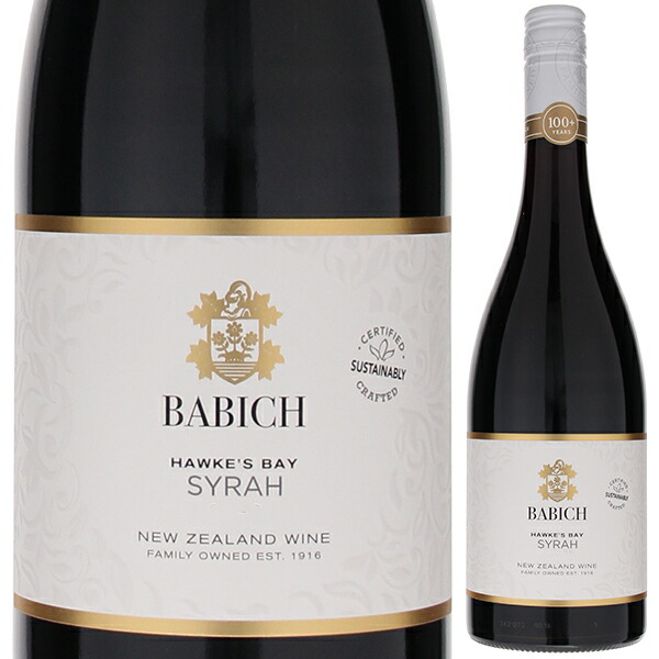 ホークス ベイ シラー 2024 バビッチ ワインズ 750ml  [赤]