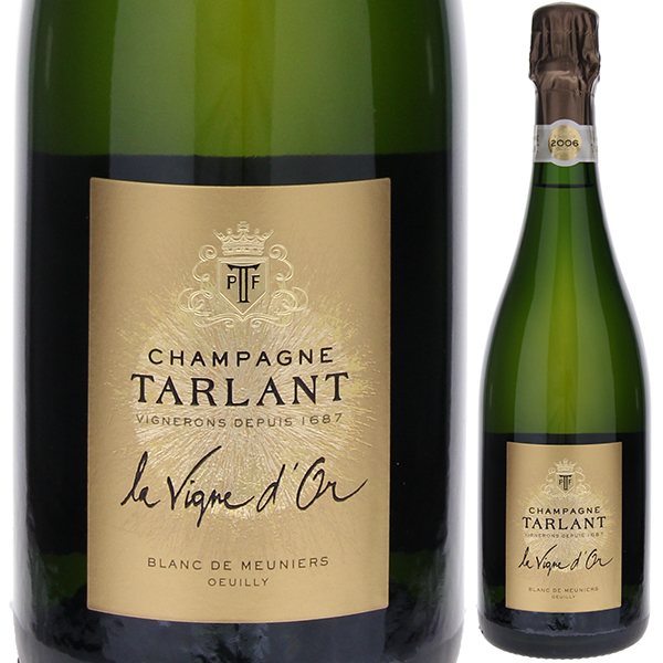 ラ ヴィーニュ ドール ブリュット ナチュール ブラン ド ムニエ 2006 タルラン 750ml  [発泡白]