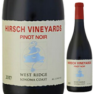 ウェスト リッジ ピノ ノワール 2021 ハーシュ ヴィンヤーズ 750ml  [赤]