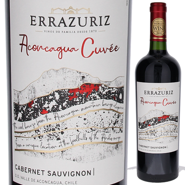 アコンカグア キュヴェ カベルネ ソーヴィニョン 2021 エラスリス 750ml  [赤]