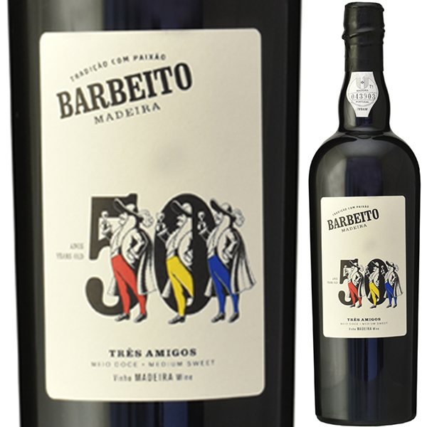 マデイラ トレスアミーゴス 50年 NV ヴィニョス バーベイト 750ml  [甘口マデイラ]