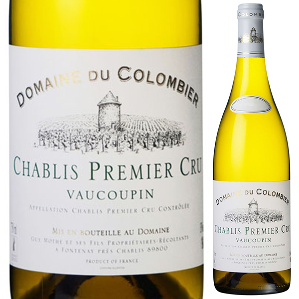 シャブリ プルミエ クリュ ヴォークパン 2022 ドメーヌ デュ コロンビエ （シャブリ） 750ml  [白]