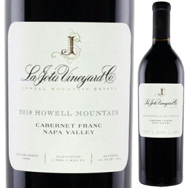 ハウエル マウンテン カベルネ フラン 2019 ラ ホタ 750ml  [赤]