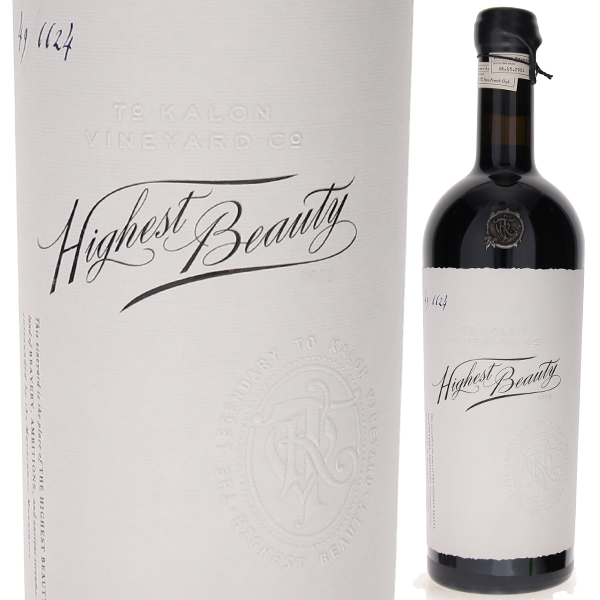 ハイエスト ビューティ カベルネ ソーヴィニヨン 2019 ト カロン ヴィンヤード カンパニー 750ml  [赤]