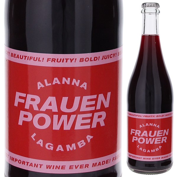 ヴァン ド ラガンバ フラウエン パワー 2022 ヴァイングート ヴェルナー 750ml  [微発泡赤]