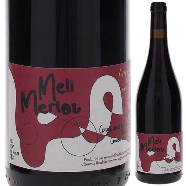 メリメルロ 2021 ドメーヌ デ フルール ジョーヌ 750ml  [赤] 自然派