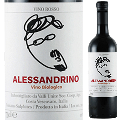 アレッサンドリーノ 2021 ヴァッリ ウニーテ 750ml  [赤] 自然派