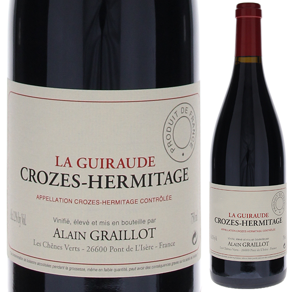 クローズ エルミタージュ ラ ギロード 2022 ドメーヌ アラン グライヨ 750ml  [赤]