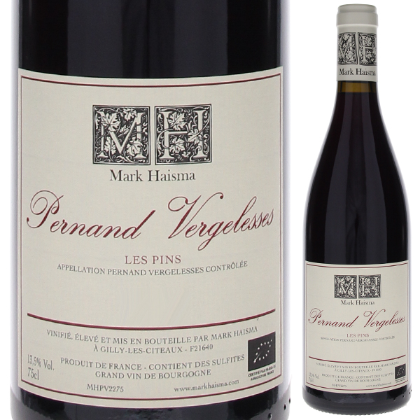 ペルナン ヴェルジュレス レ パン 2022 マーク ハイスマ 750ml  [赤] ビオロジック