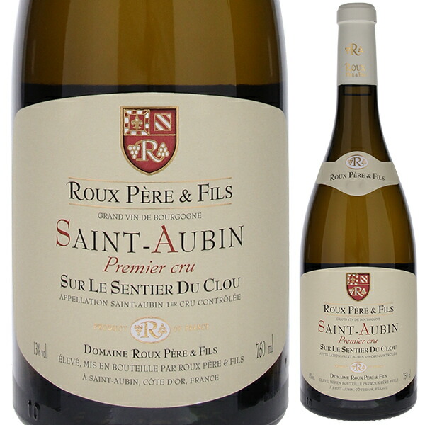 サン トーバン プルミエ クリュ シュール ル サンティエ デュ クルー 2021 ドメーヌ ルー ペール エ フィス 750ml  [白]