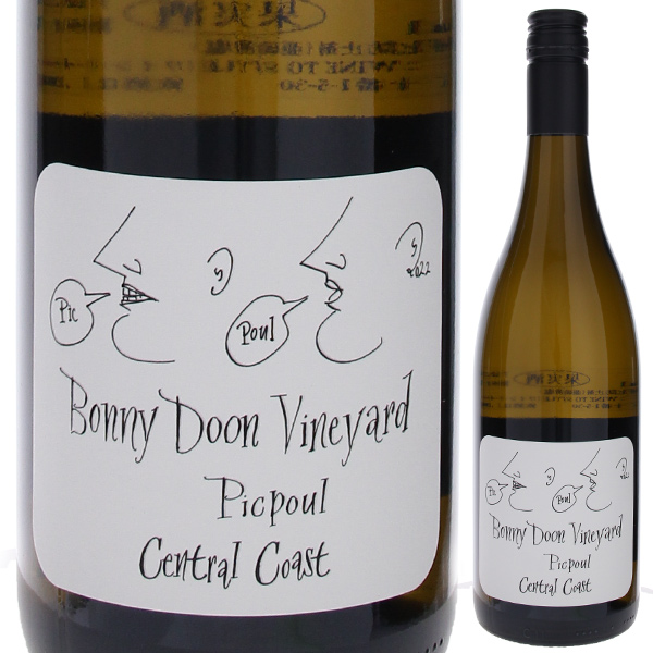 ピクプール セントラル コースト 2022 ボニー ドゥーン ヴィンヤード 750ml  [白]