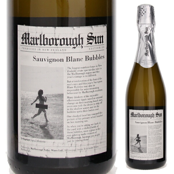マールボロ サン ソーヴィニヨン ブラン バブルス 2023 マールボロ ヴァレー ワインズ 750ml  [発泡白] サステナブル農法