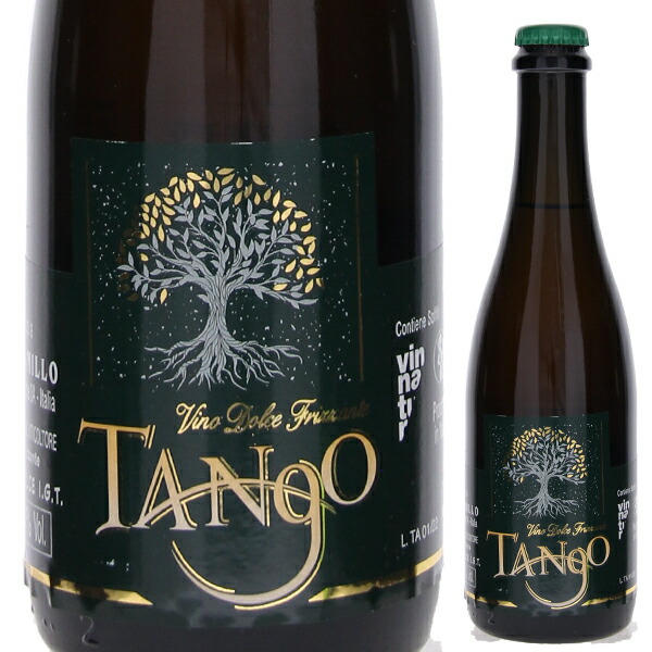[375ml]タンゴ パッシート フリッザンテ 2022 カミッロ ドナーティ [甘口微発泡白] [ハーフボトル] 自然派