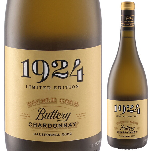 1924 ダブル ゴールド バタリー シャルドネ 2024 デリカート ファミリー ヴィンヤーズ 750ml  [白] サステナブル農法