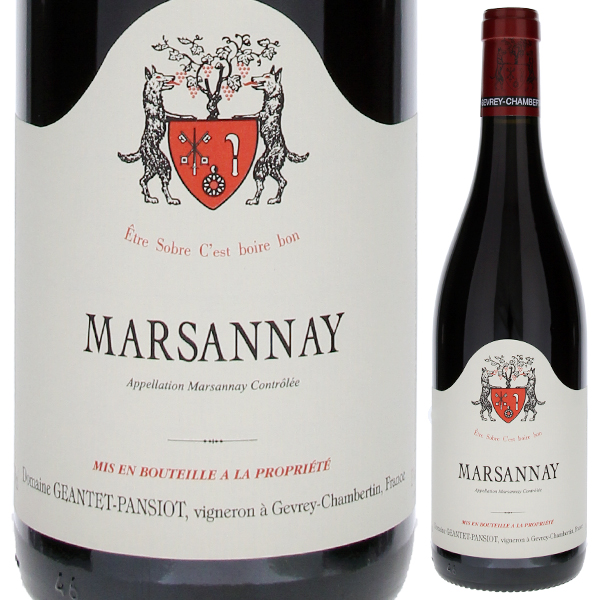 マルサネ ルージュ 2022 ジャンテ パンショ 750ml  [赤]