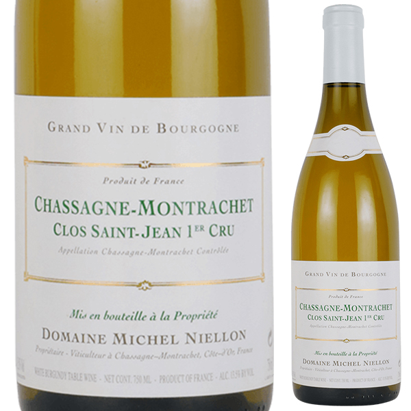 シャサーニュ モンラッシェ プルミエ クリュ クロ サン ジャン ブラン 2021 ミッシェル ニーロン 750ml  [白]