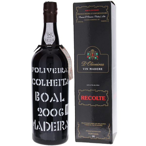 マデイラ ブアル 2006 ペレイラ ドリヴェイラ 750ml  [マデイラ]