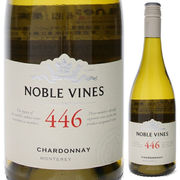 446 シャルドネ 2023 ノーブル ヴァインズ 750ml  [白] スクリューキャップ
