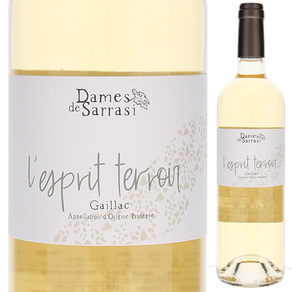 レスプリ テロワール ガイヤック ブラン 2023 ダーム ド サッラシ 750ml  [白]