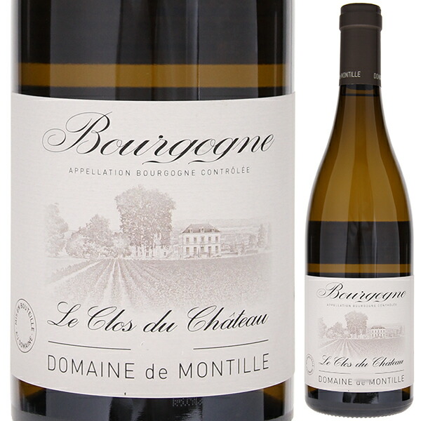 ブルゴーニュ ブラン ル クロ デュ シャトー 2019 ド モンティーユ 750ml  [白]