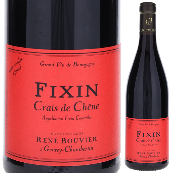 フィサン クレ ド シェーヌ キュヴェ サン スーフル 2022 ドメーヌ ルネ ブーヴィエ 750ml  [赤]