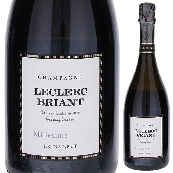 エクストラ ブリュット ミレジメ 2018 ルクレール ブリアン 750ml  [発泡白] 自然派