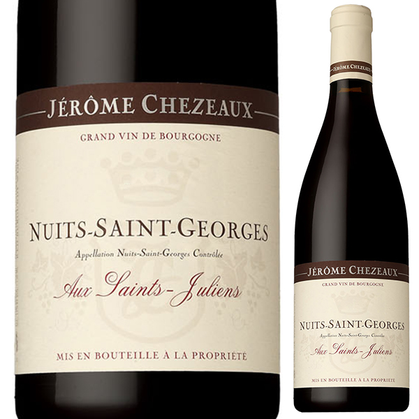ニュイ サン ジョルジュ オー サン ジュリアン 2022 ジェローム シェゾー 750ml  [赤]